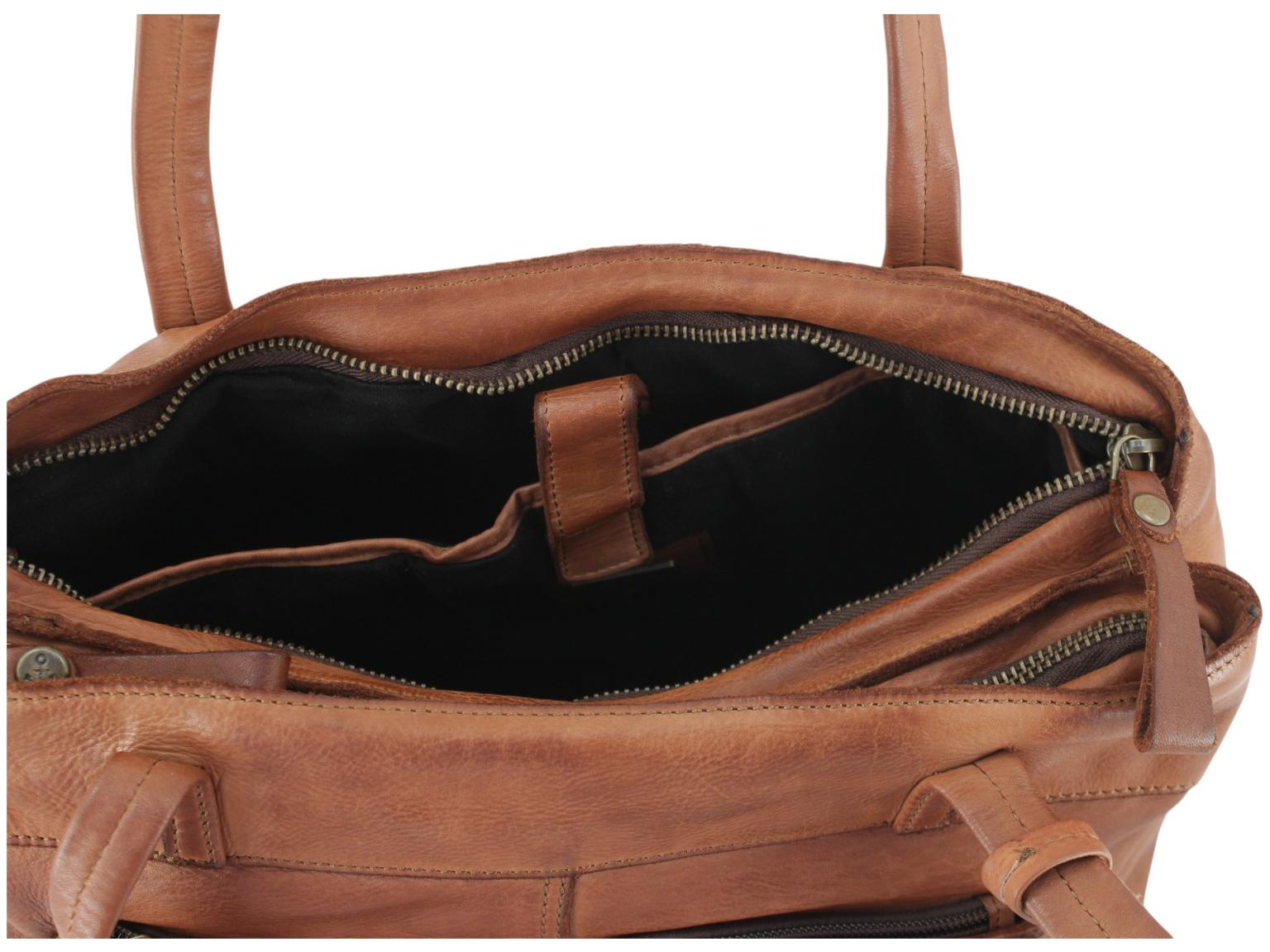 Harbour 2nd Zea 2 Shoppertasche Leder Ash - Schwarz