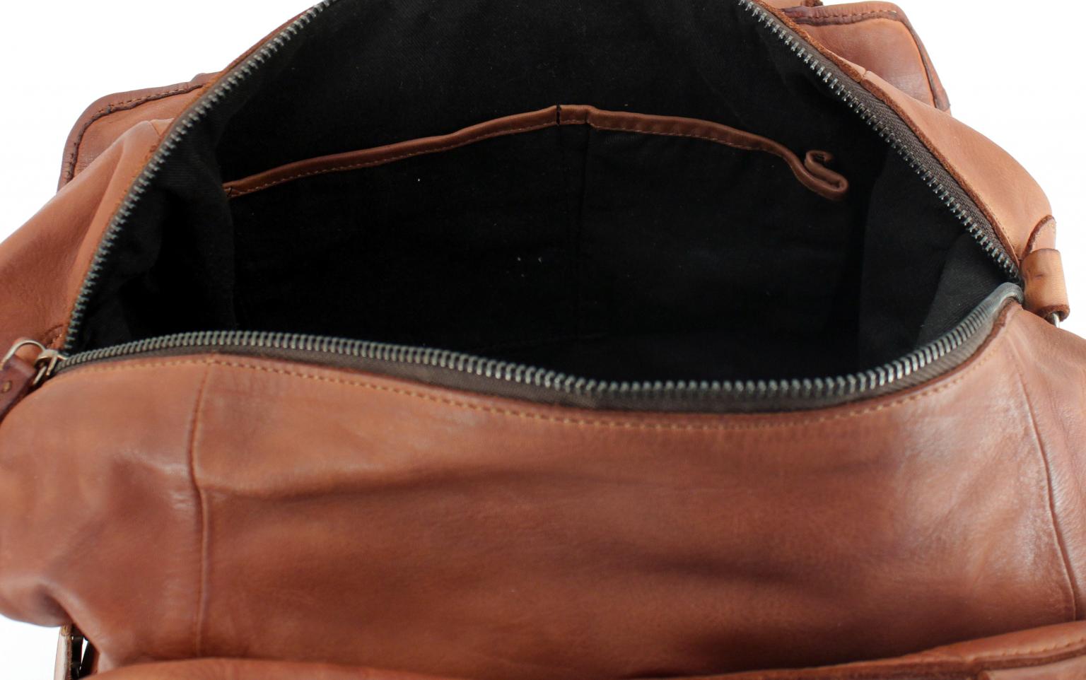 Harbour 2nd dunkelgrüne Damenhandtasche Flechtmuster Fashion Lights Sestilia Leaf