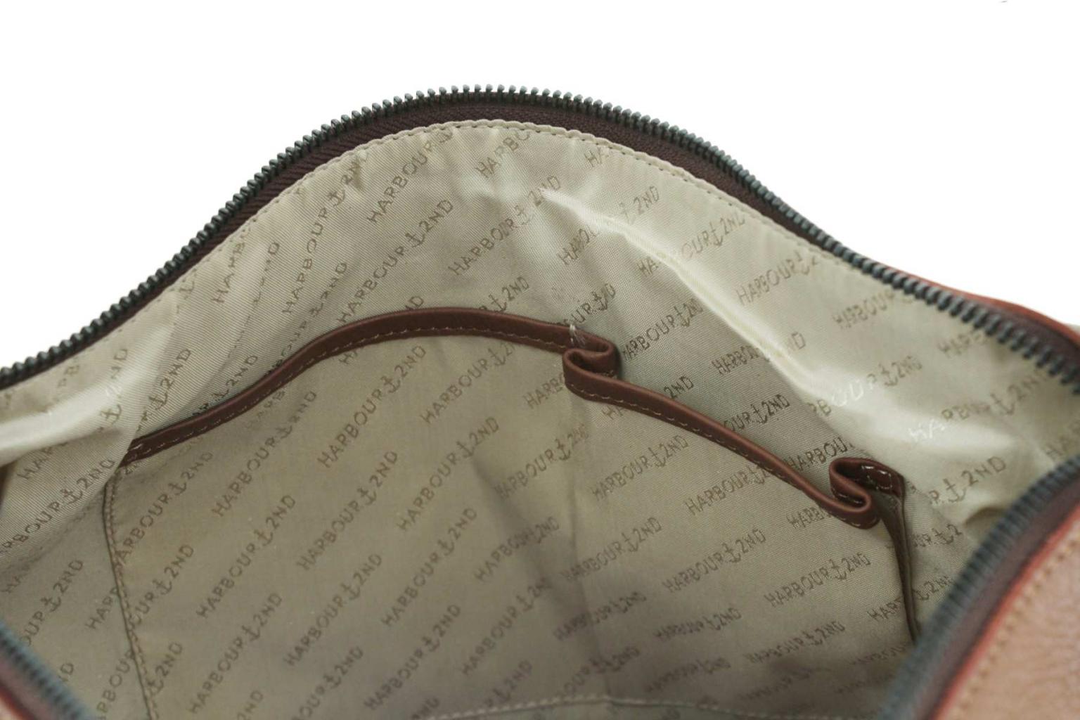 Harbour2nd Melissa Hobobag Navy Webgurt