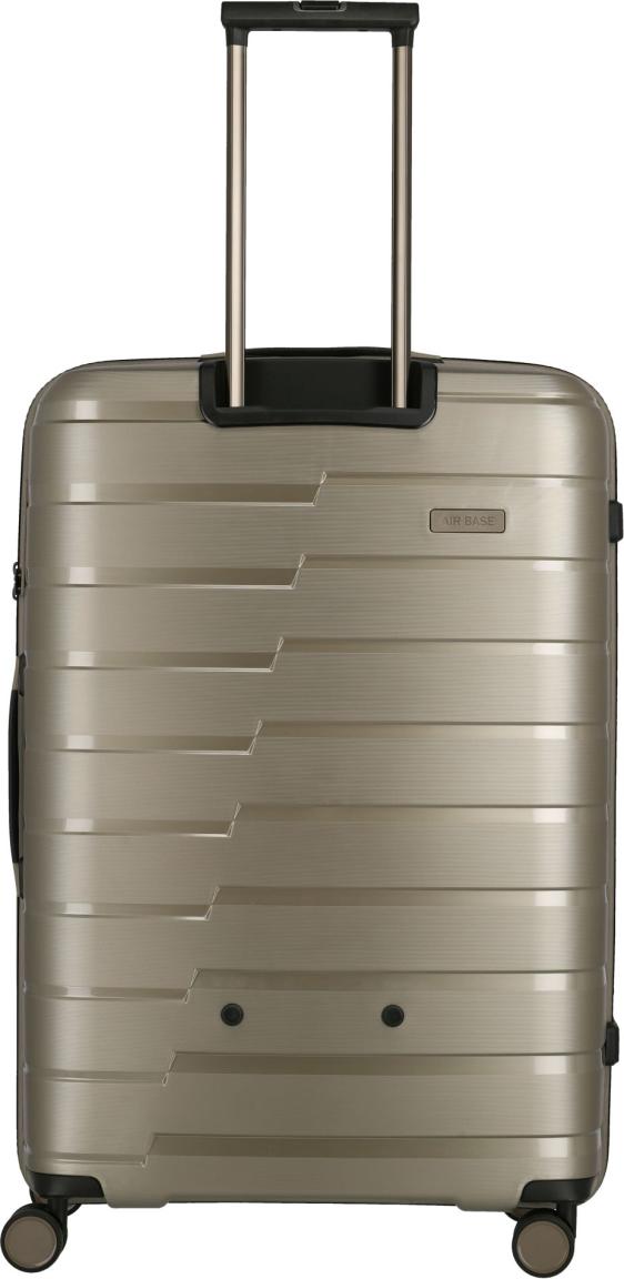 Hartschalenkoffer 3tlg Set Travelite Air Base Champagner gold L/M exp./S