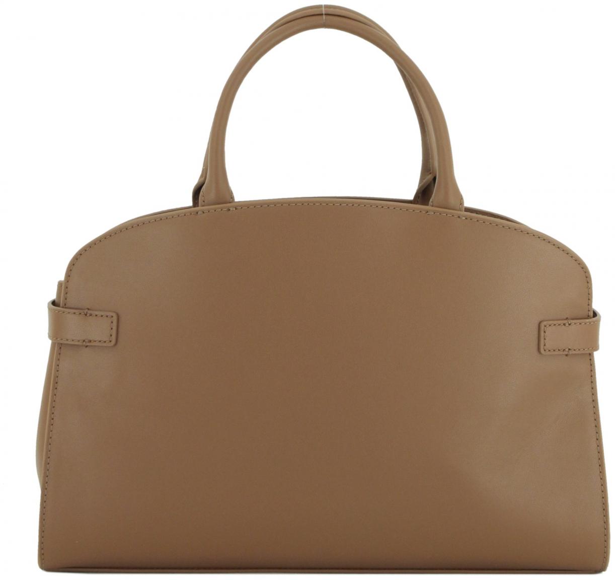 Henkeltasche Coccinelle Sabine Medium Noir schwarz Glattleder