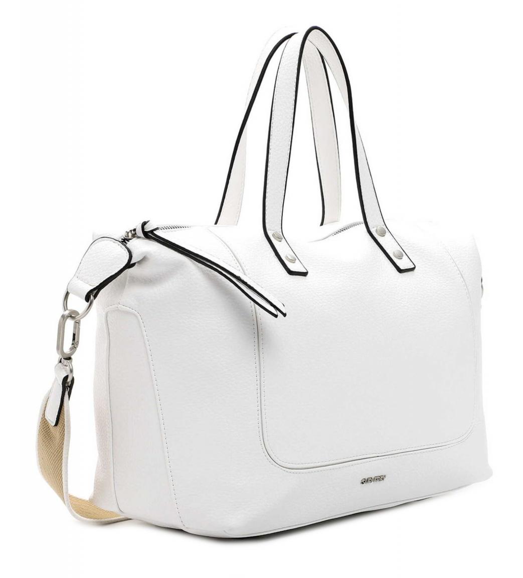 Henkeltasche SFY Kimberly Suri Frey White Bowlingbag