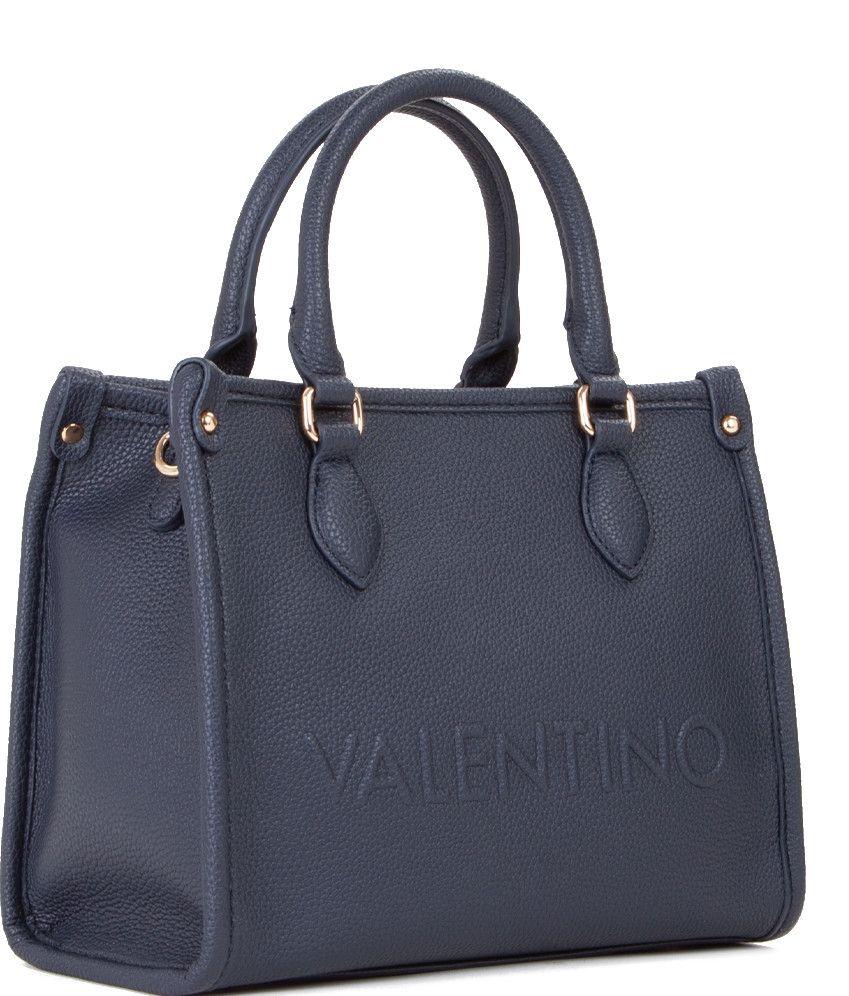 Henkeltasche Small Valentino Rised RE Blu Dunkelblau