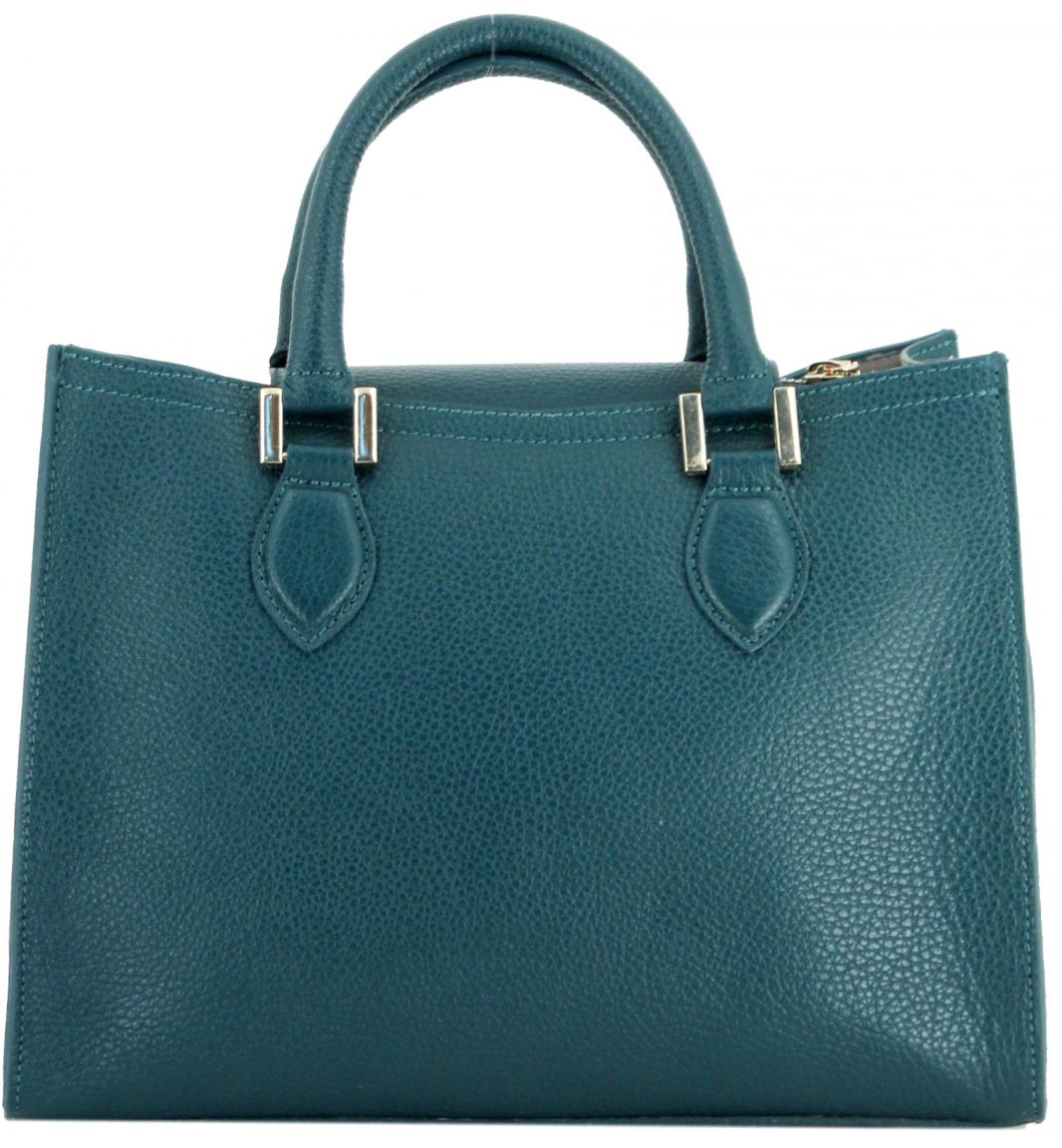 Henkeltasche mit Metallkette schwarz Caleidos