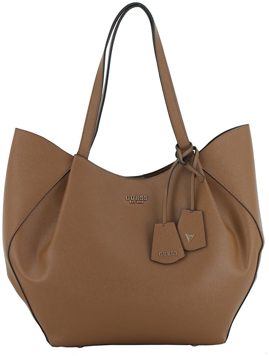 Henkeltasche schwarz Guess Amorette mit Innentasche