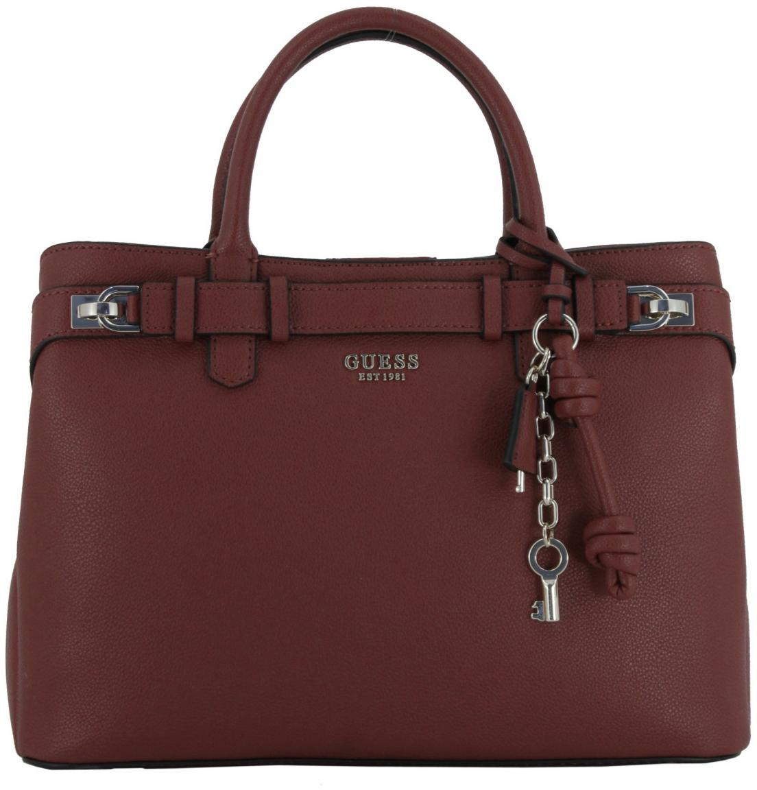 Henkeltasche schwarz Guess Gregoria Black Girlfriend Satchel