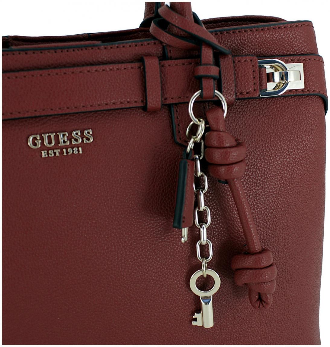 Henkeltasche schwarz Guess Gregoria Black Girlfriend Satchel
