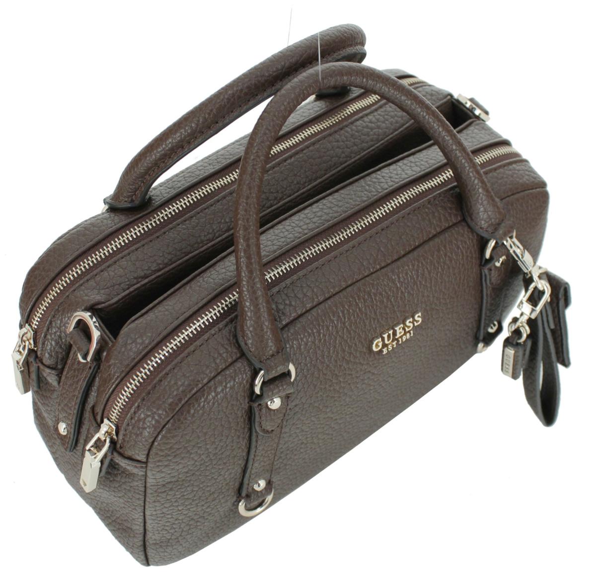 Henkeltasche schwarz Guess Marsha Box Satchel