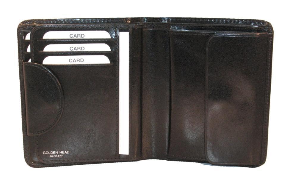 Herren Geldtasche Golden Head Colorado RFID black