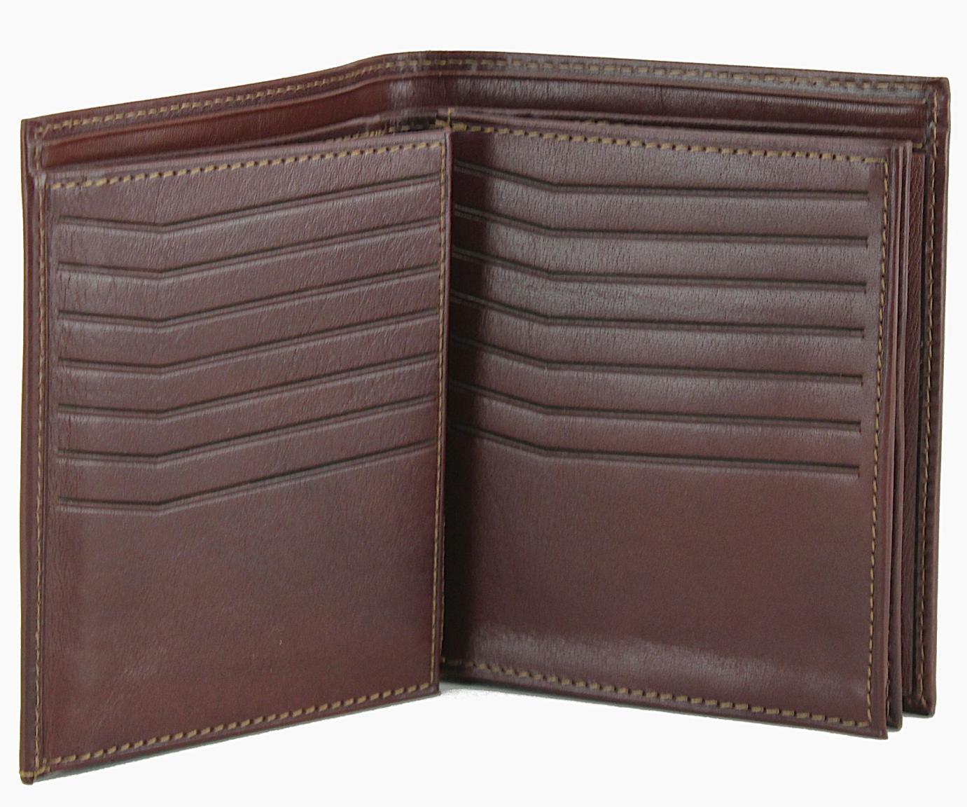 Herren Geldtasche Trifold Golden Head Colorado viele Kartensteckfächer Tabacco Braun Safe