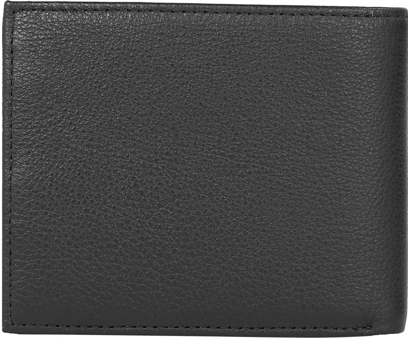 Herrengeldbeutel schwarz Leder Tommy Hilfiger Premium Extra