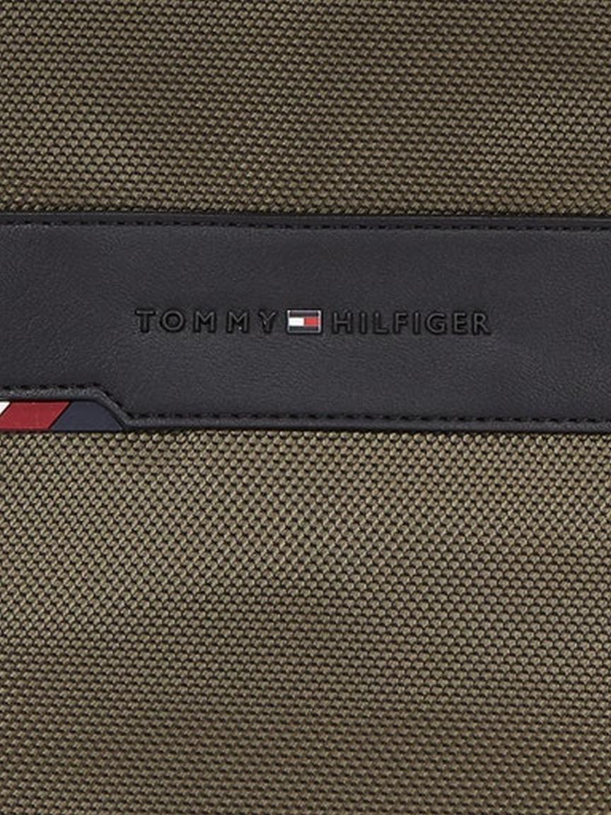 Herrenschultertasche Tommy Hilfiger Army Green 1985 Mini Crossover Grün