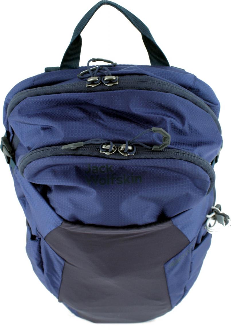 Hiking Backpack Jack Wolfskin Crosstrail 22 LT Black Aerovent