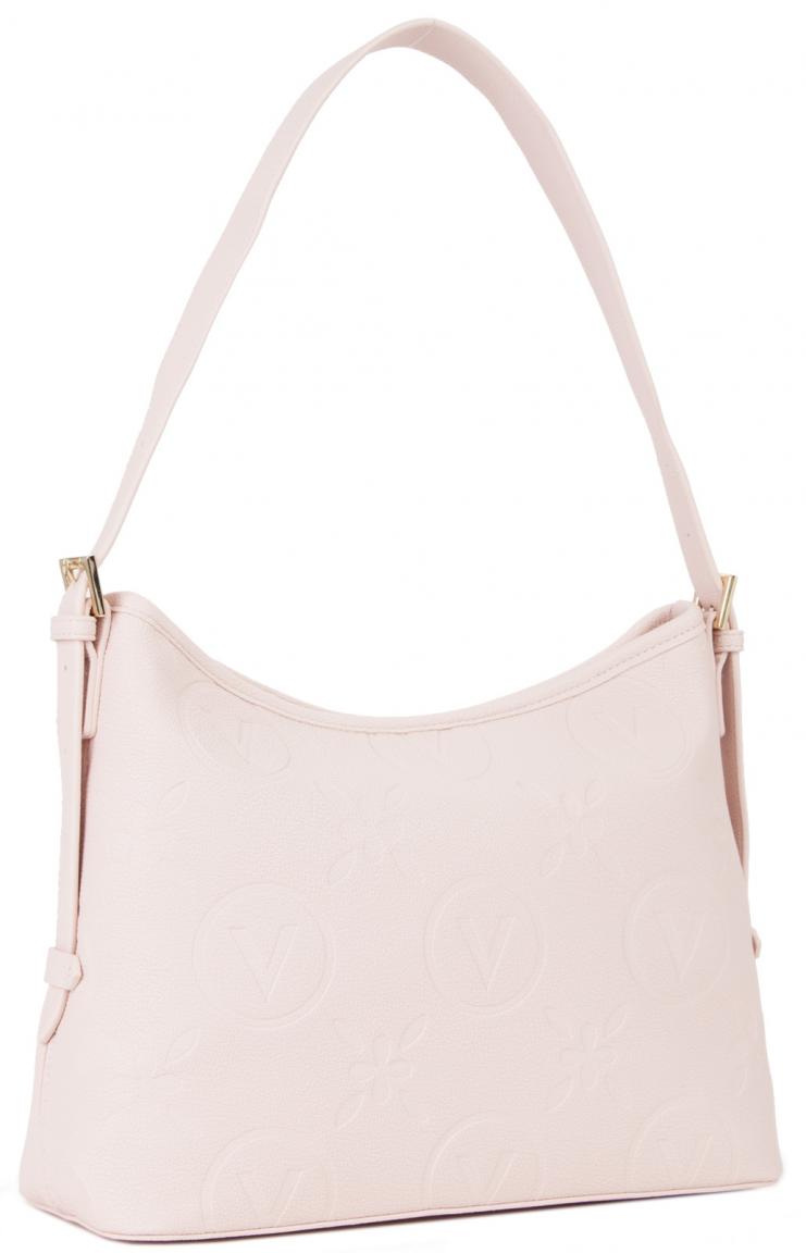 Hobo Bag mit Logoprägung zartrosa Valentino Samba RE Cipria