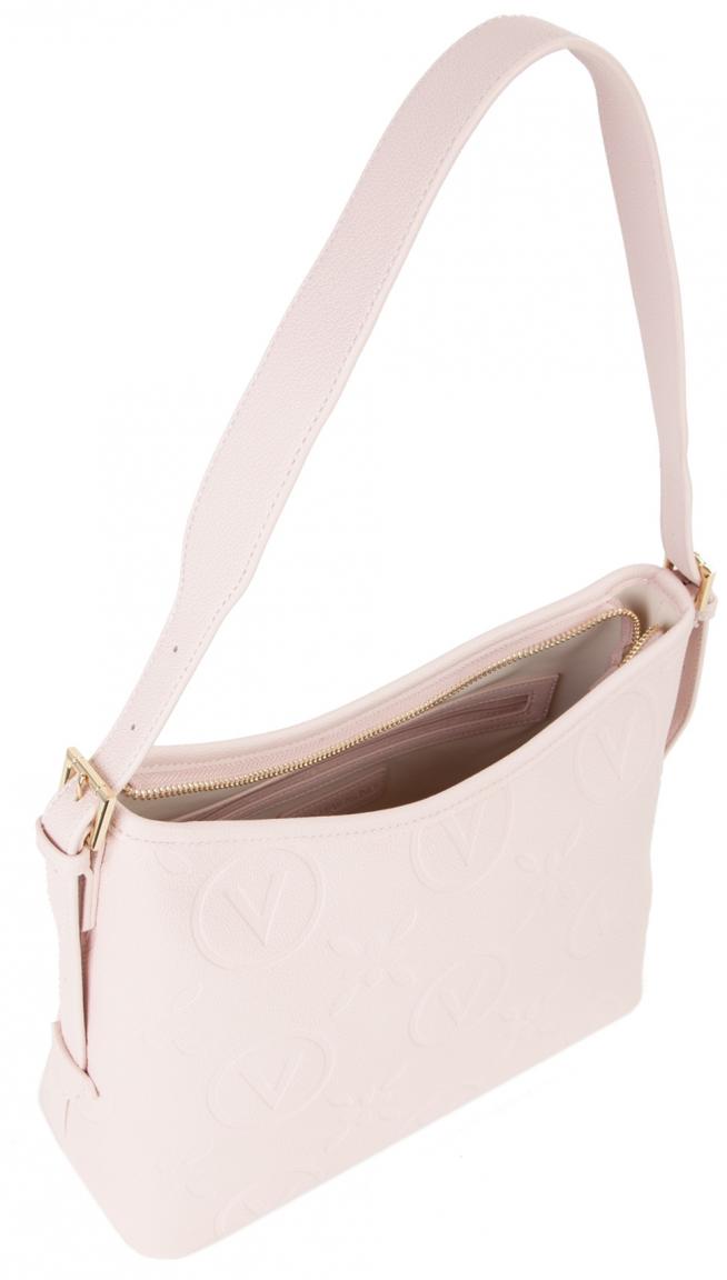Hobo Bag mit Logoprägung zartrosa Valentino Samba RE Cipria