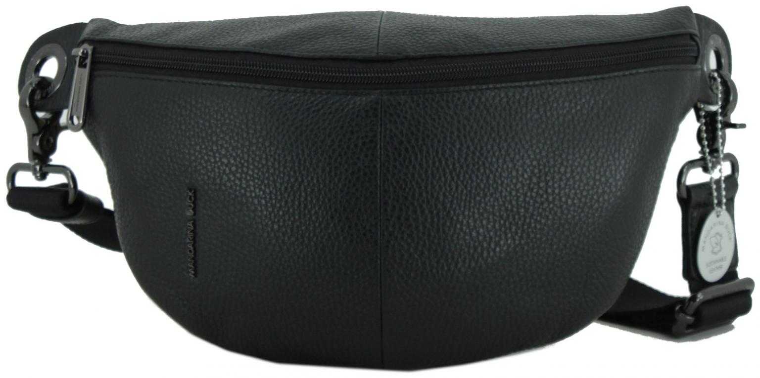 Hüfttasche Mellow Leather Bum Bag Warm Taupe Mandarina Duck beige