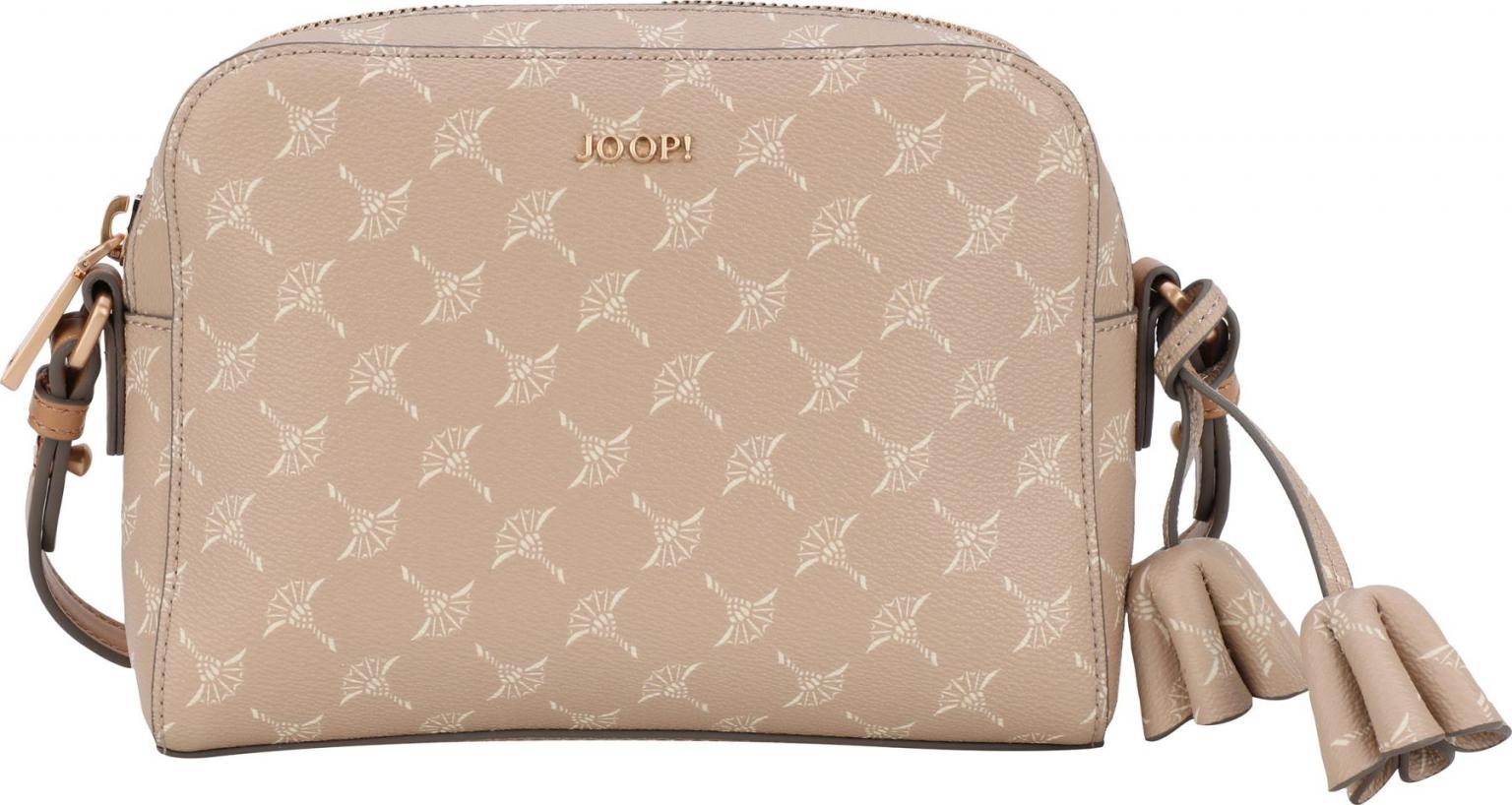 JOOP Schultertasche mit Alloverprint Cloe Cortina Sesame