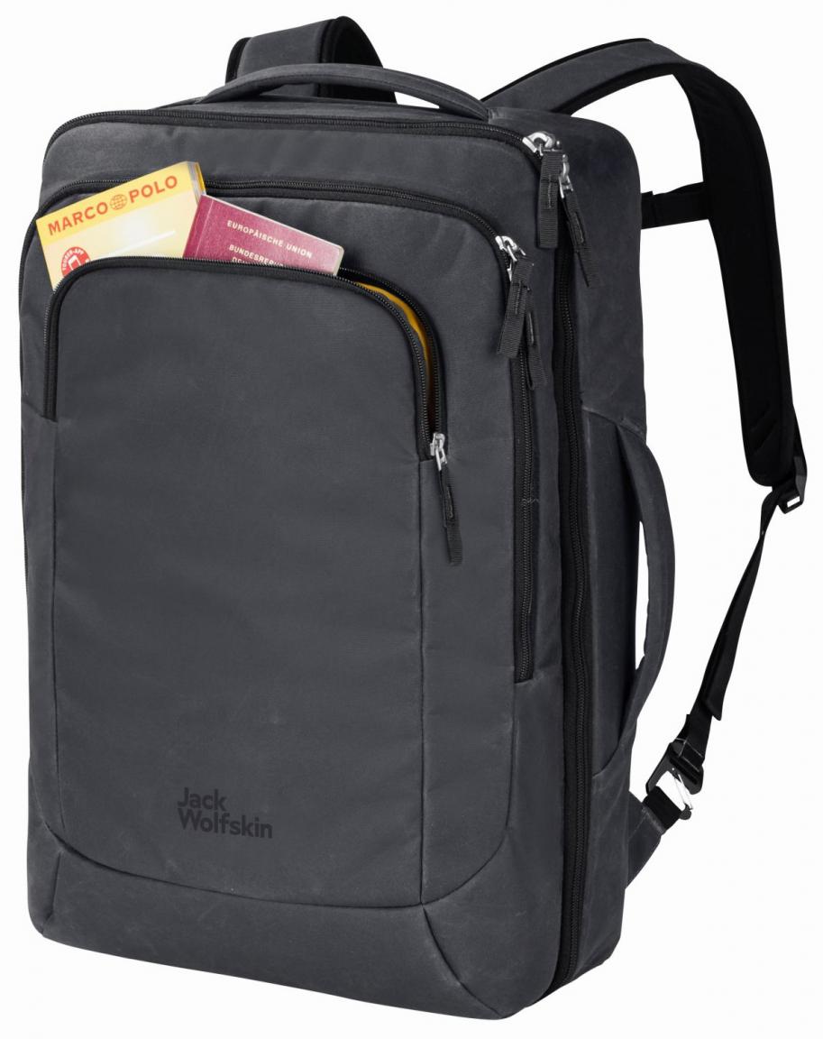 Jack Wolfskin Cabinpack 34 Phantom Traveltopia dunkelgrau Rucksack