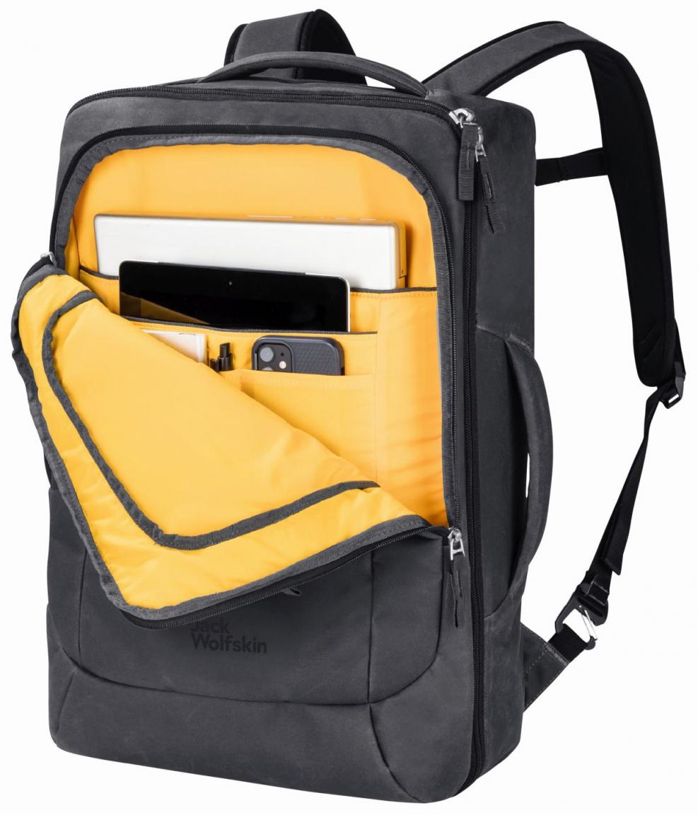 Jack Wolfskin Cabinpack 34 Phantom Traveltopia dunkelgrau Rucksack