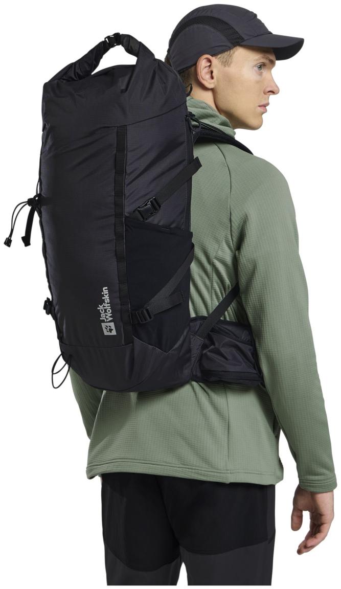 Jack Wolfskin Cyrox Shape 30 S-L Sportrucksack Höhenverstellbar schwarz