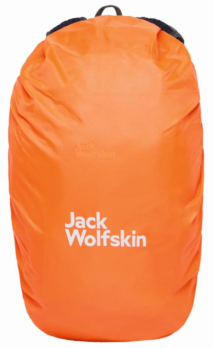 Jack Wolfskin Sportrucksack Velcocity 12 dunkelgrau Ebony Aeroshape Regencover