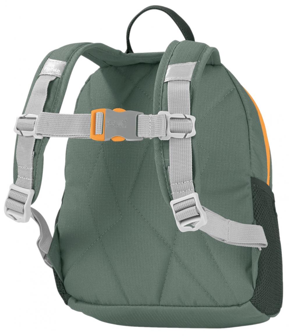 Jack Wolfskin kleiner Rucksack Mädchen Buttercup Pink Lemonade reflektierend