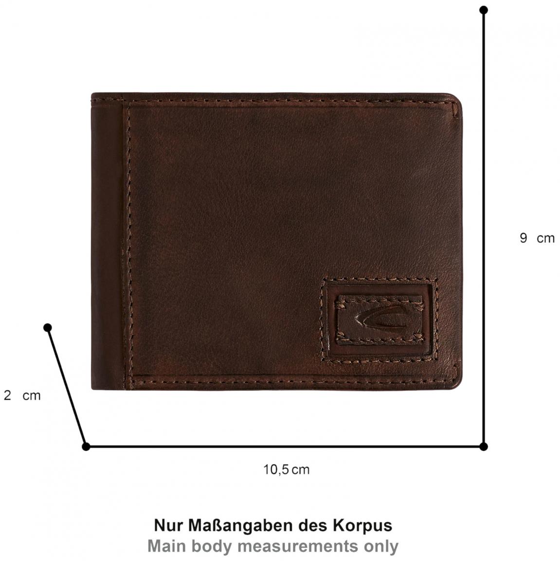 Jeansbörse Herren CAMEL ACTIVE Dust Brown Mini