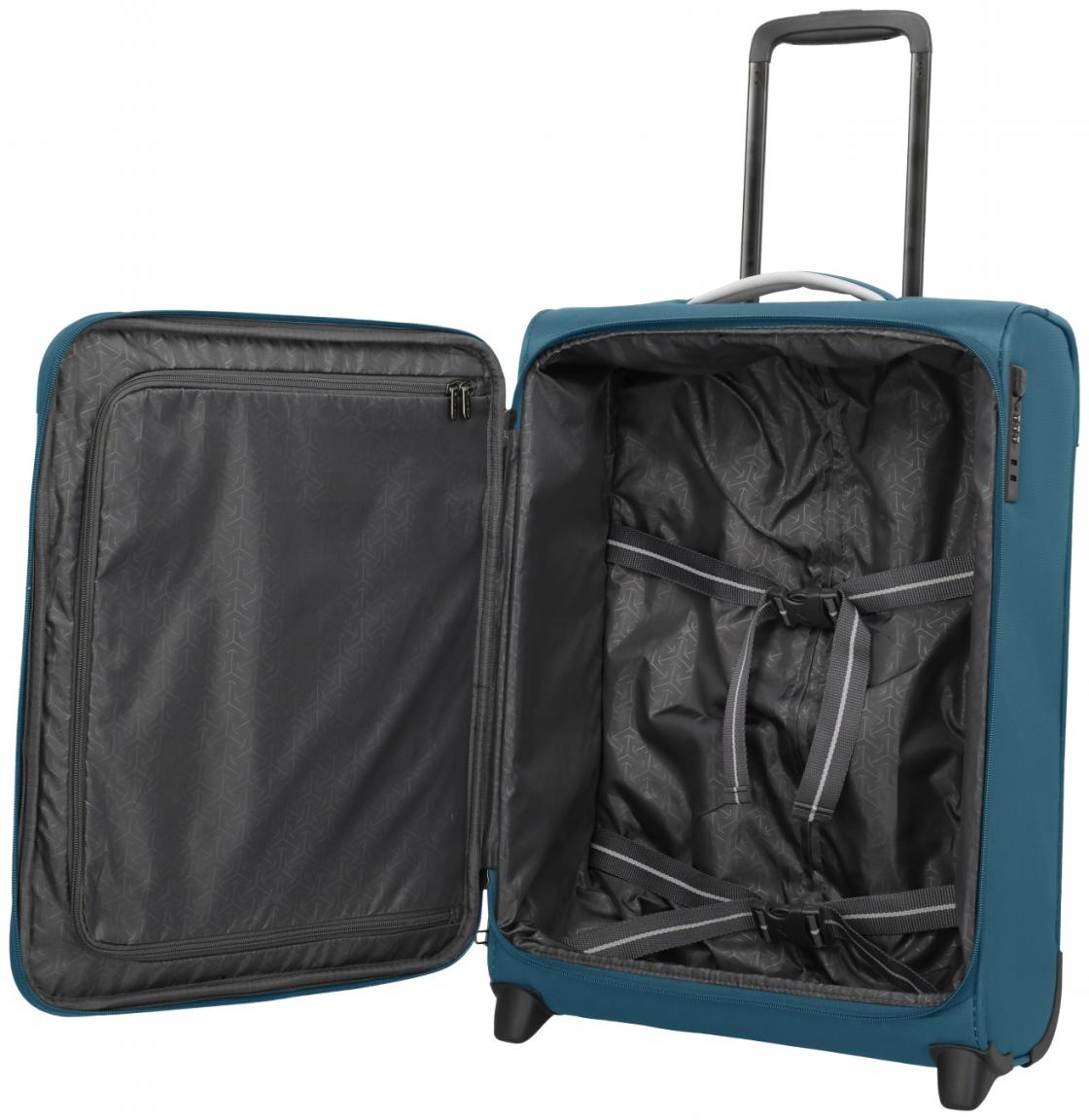 Jetpack Multi Light 2 Rad Cabin 55cm Petrol Rollenkoffer Travelite