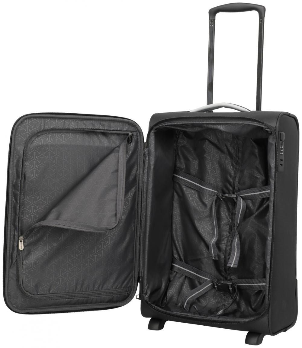 Jetpack Slim 2 Rad Cabin 55cm Bordkoffer schwarz Travelite