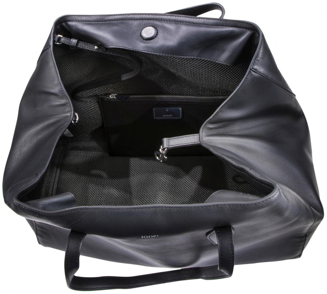 Joop Sofisticato Anela Shopper XL Echtleder schwarz Henkeltasche