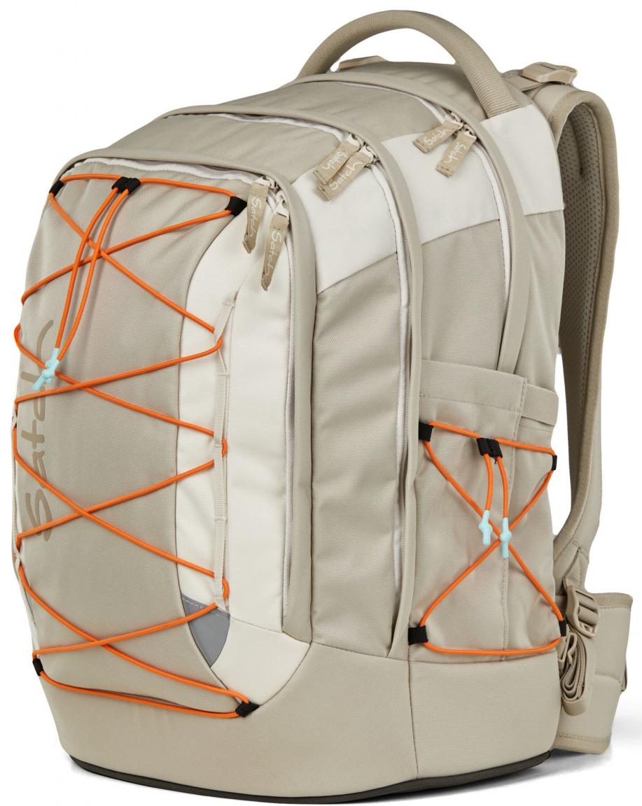 Jugendranzen Satch Pack Crossed Sand orange recycelt beige
