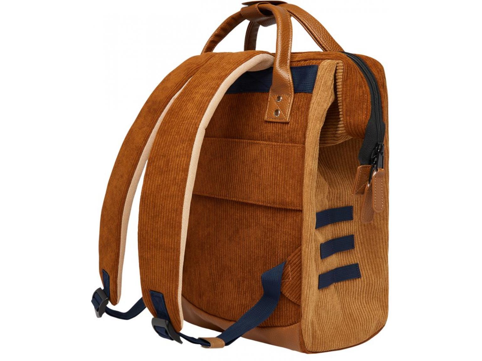 Jugendrucksack Adventurer Canton braun Cordsamt Cabaia
