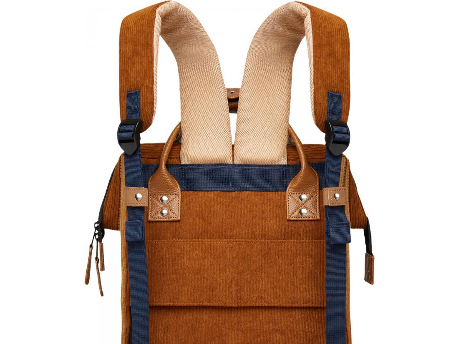 Jugendrucksack Adventurer Canton braun Cordsamt Cabaia