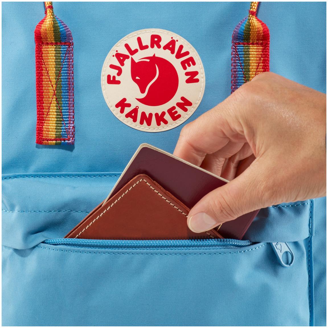 Jugendrucksack Fjällräven Kanken Peach Pink Knallfarbe