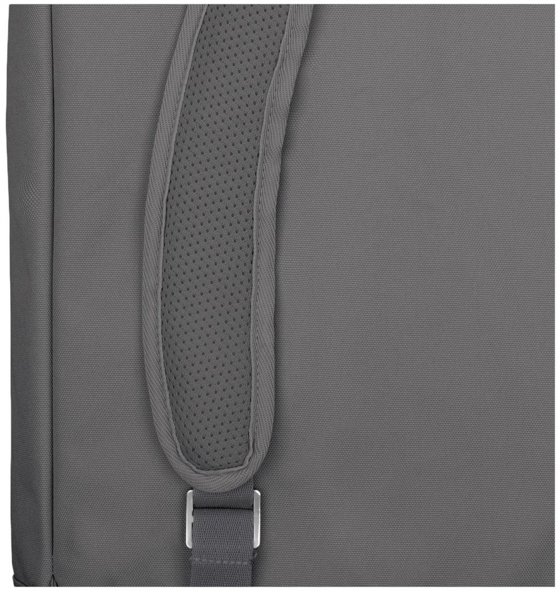 Jugendrucksack mit Überschlag Robin Medium Johnny Urban Pet Flasche Dunkelgrau Dark Grey