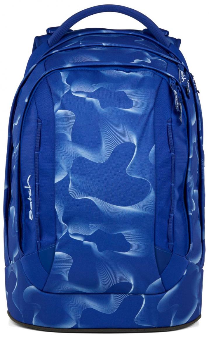 Jugendschulrucksack Satch Vibrant Blue Reflektor Swap