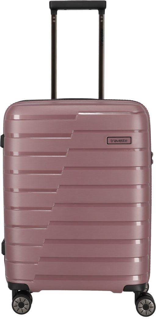 Kabinenkoffer Travelite 4w Trolley Air Base S 55cm Flieder Hartschale