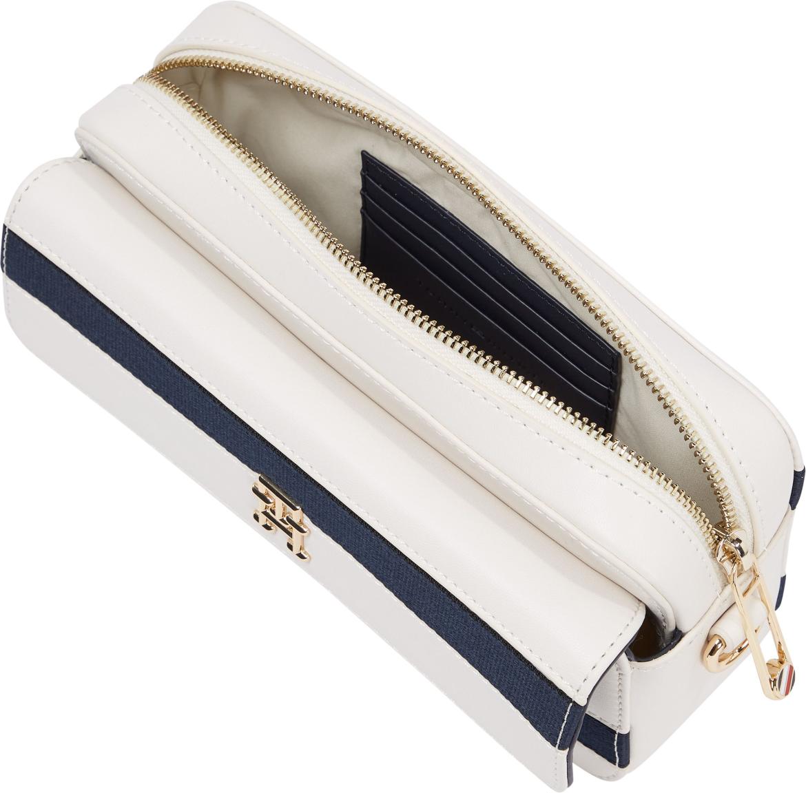 Kameratasche Tommy Hilfiger Weiß Blau Überschlag