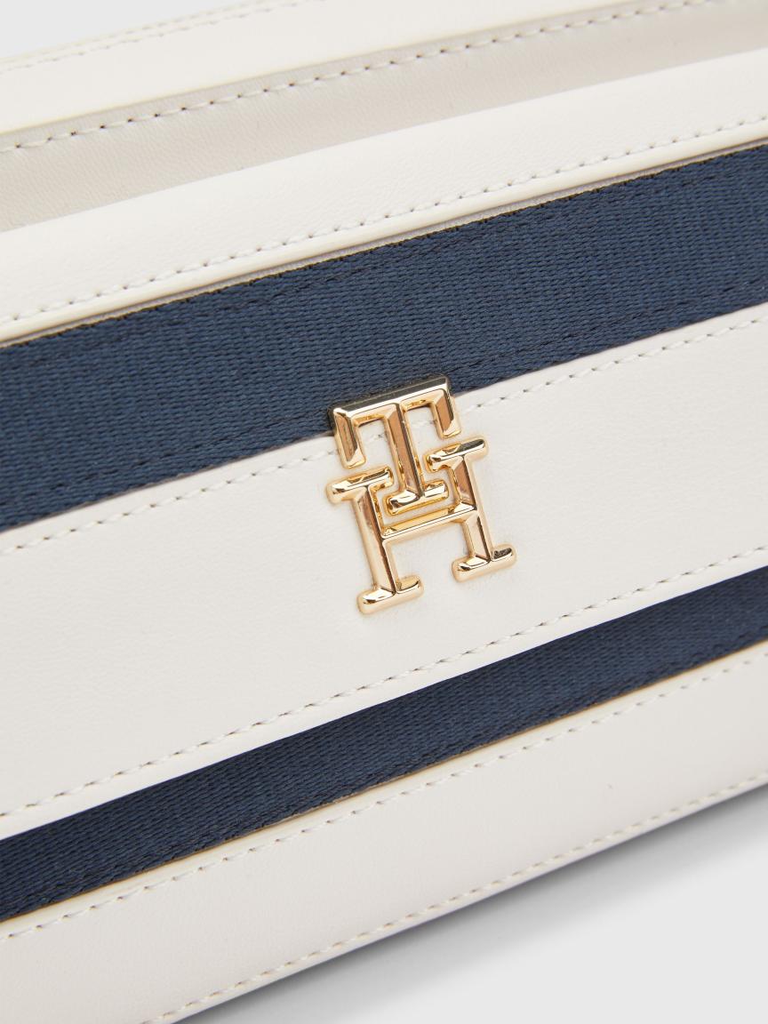 Kameratasche Tommy Hilfiger Weiß Blau Überschlag