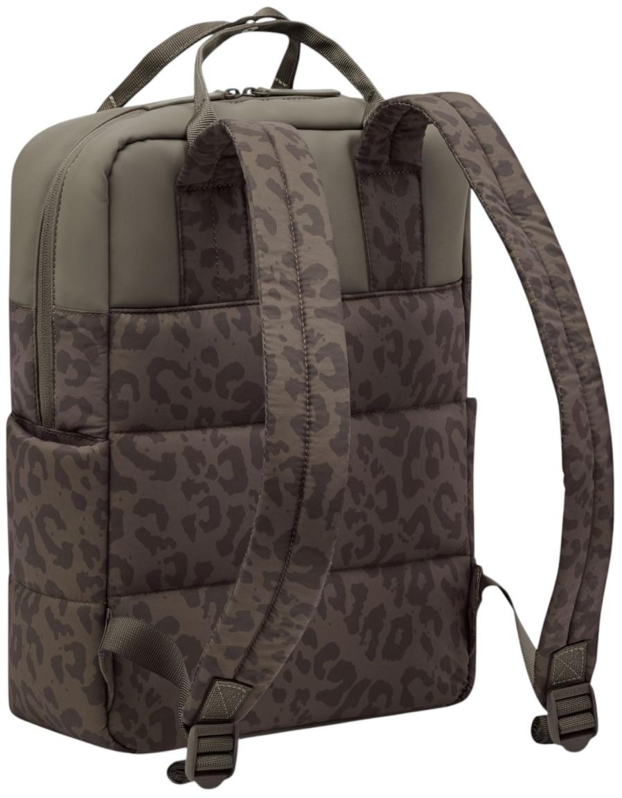Kapten & Son Bergen Cloud Rucksack Nylon Leo Dark Brown