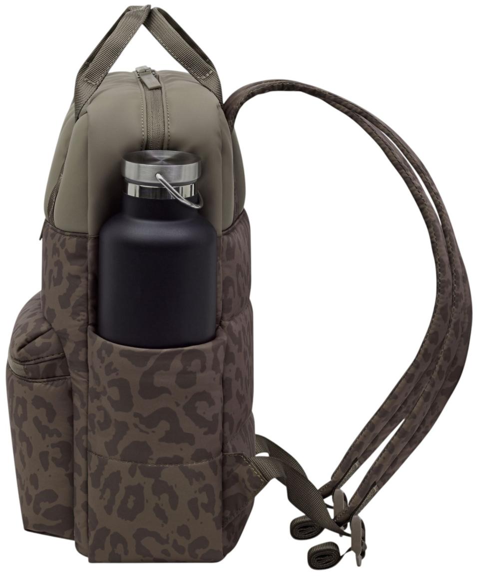 Kapten & Son Bergen Cloud Rucksack Nylon Leo Dark Brown