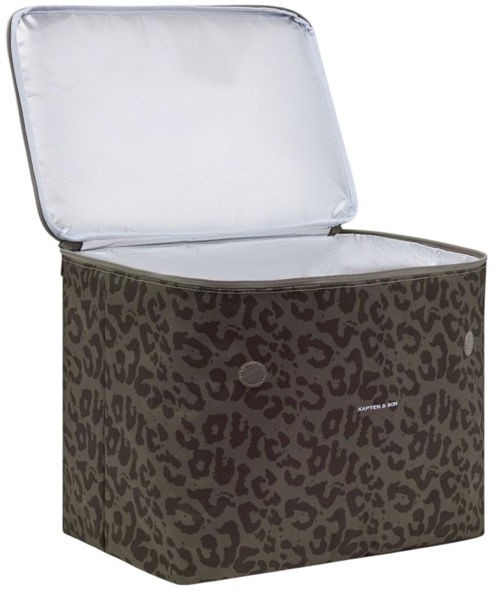 Kapten & Son Cube Large Kühltasche Leo Dark Brown