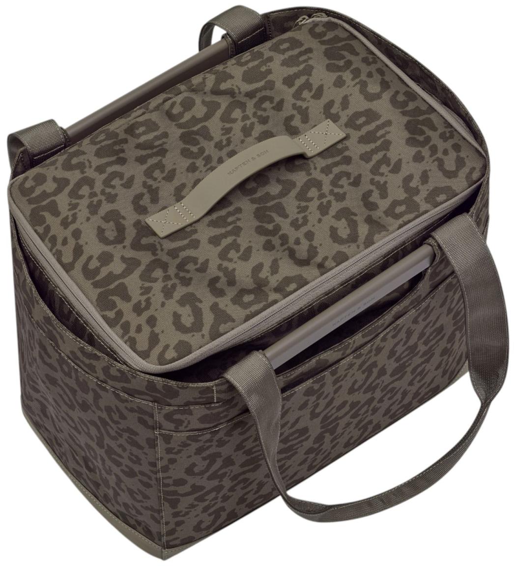 Kapten & Son Cube Large Kühltasche Leo Dark Brown