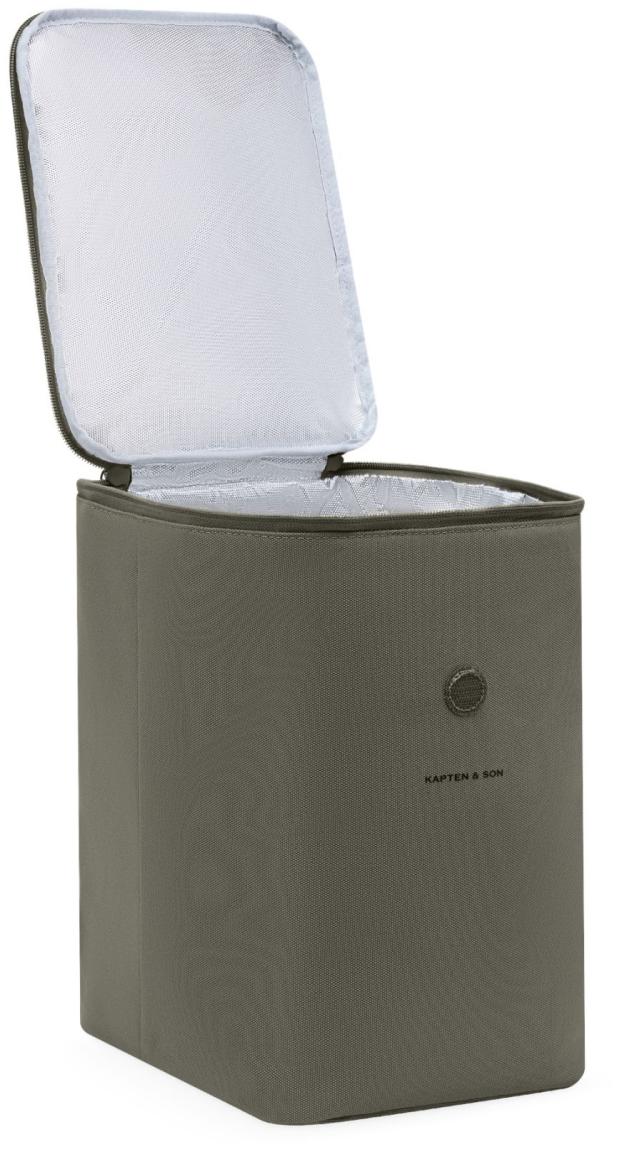 Kapten & Son Cube Small Kühltasche Khaki - Dunkelgrün