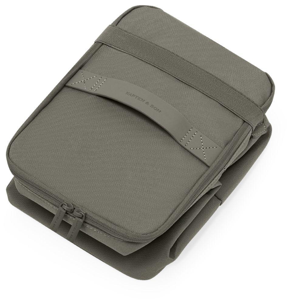 Kapten & Son Cube Small Kühltasche Khaki - Dunkelgrün