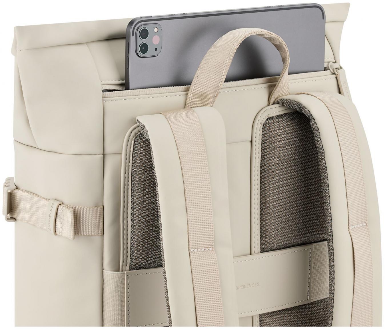 Kapten & Son Daypack 16 Liter Helsinki Sandstone recycelt beige