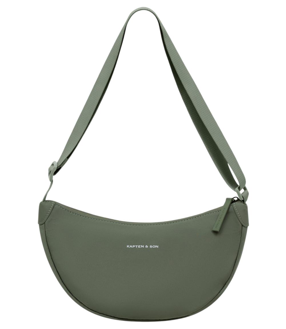 Kapten & Son Essential Moon Bag Crossovertasche Dusty Green - Grün