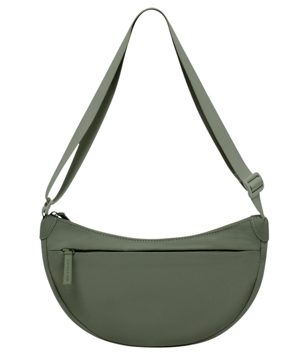 Kapten & Son Essential Moon Bag Crossovertasche Dusty Green - Grün