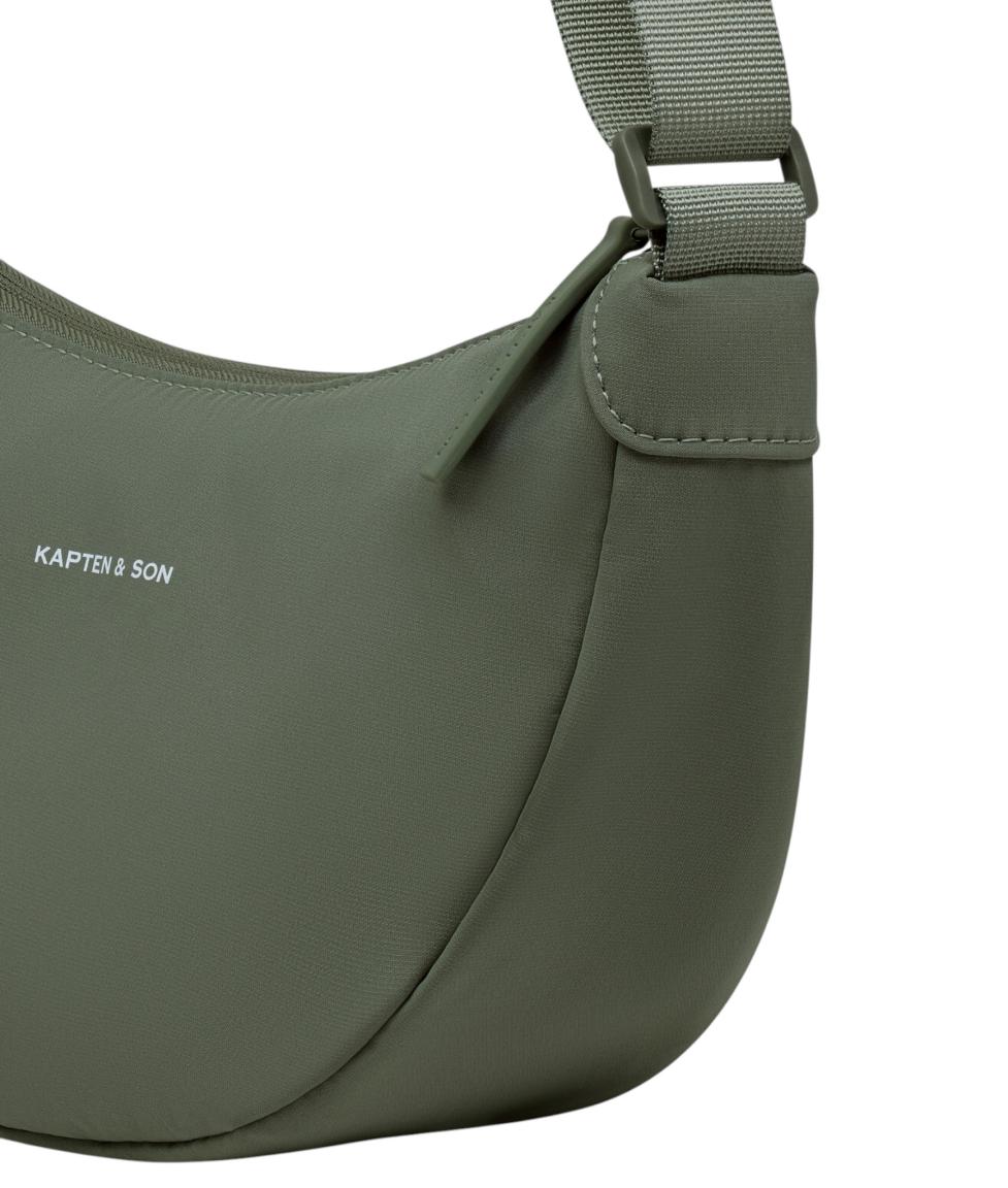 Kapten & Son Essential Moon Bag Crossovertasche Dusty Green - Grün