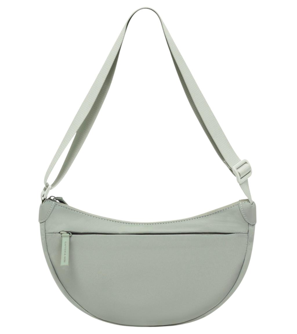 Kapten & Son Essential Moon Bag Crossovertasche Muted Sage - Salbeigrün